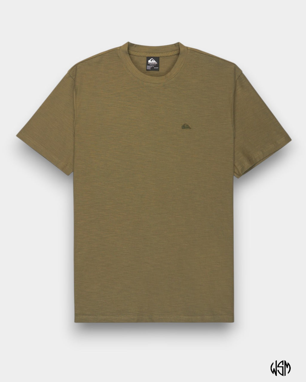 T-SHIRT QUIKSILVER SLUB ROUNDNECK