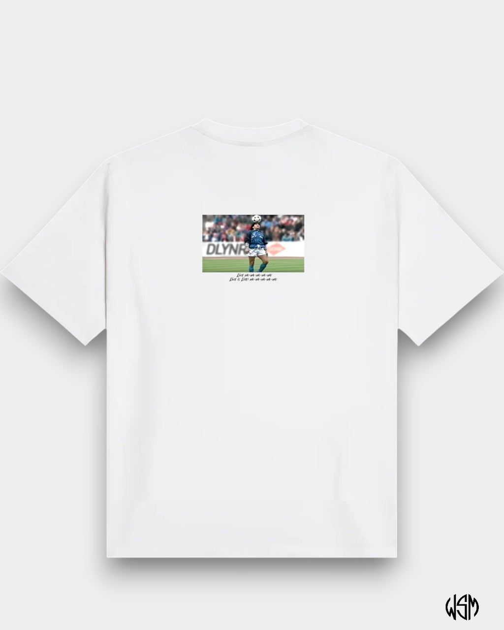 T-SHIRT LIVE IS LIFE DOLLY NOIRE