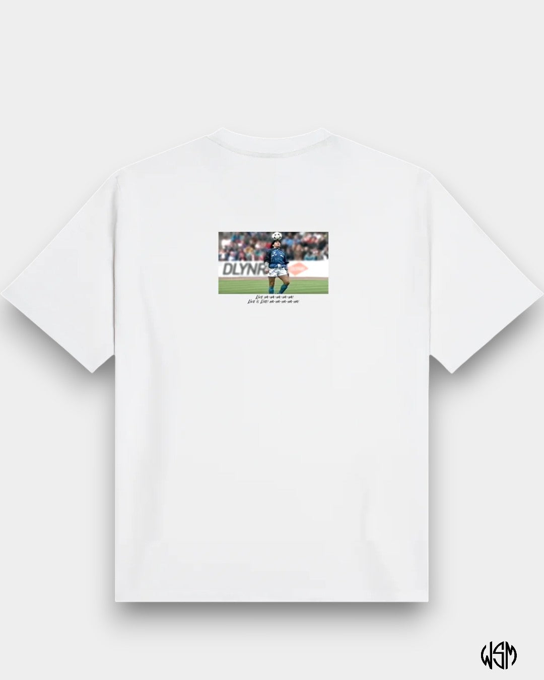 T-SHIRT LIVE IS LIFE DOLLY NOIRE