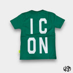 ICON T-SHIRT JR MAXI STAMPA DIETRO