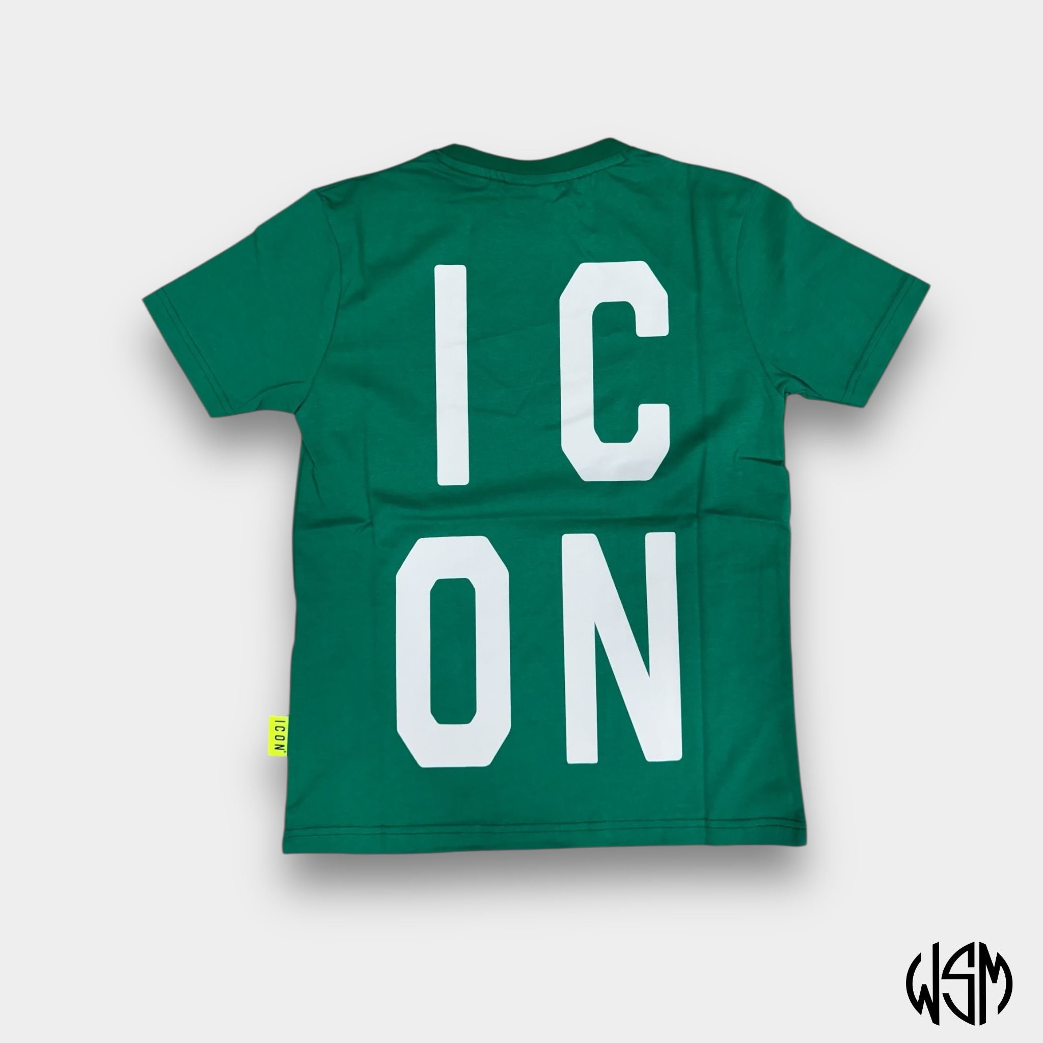 ICON T-SHIRT JR MAXI STAMPA DIETRO