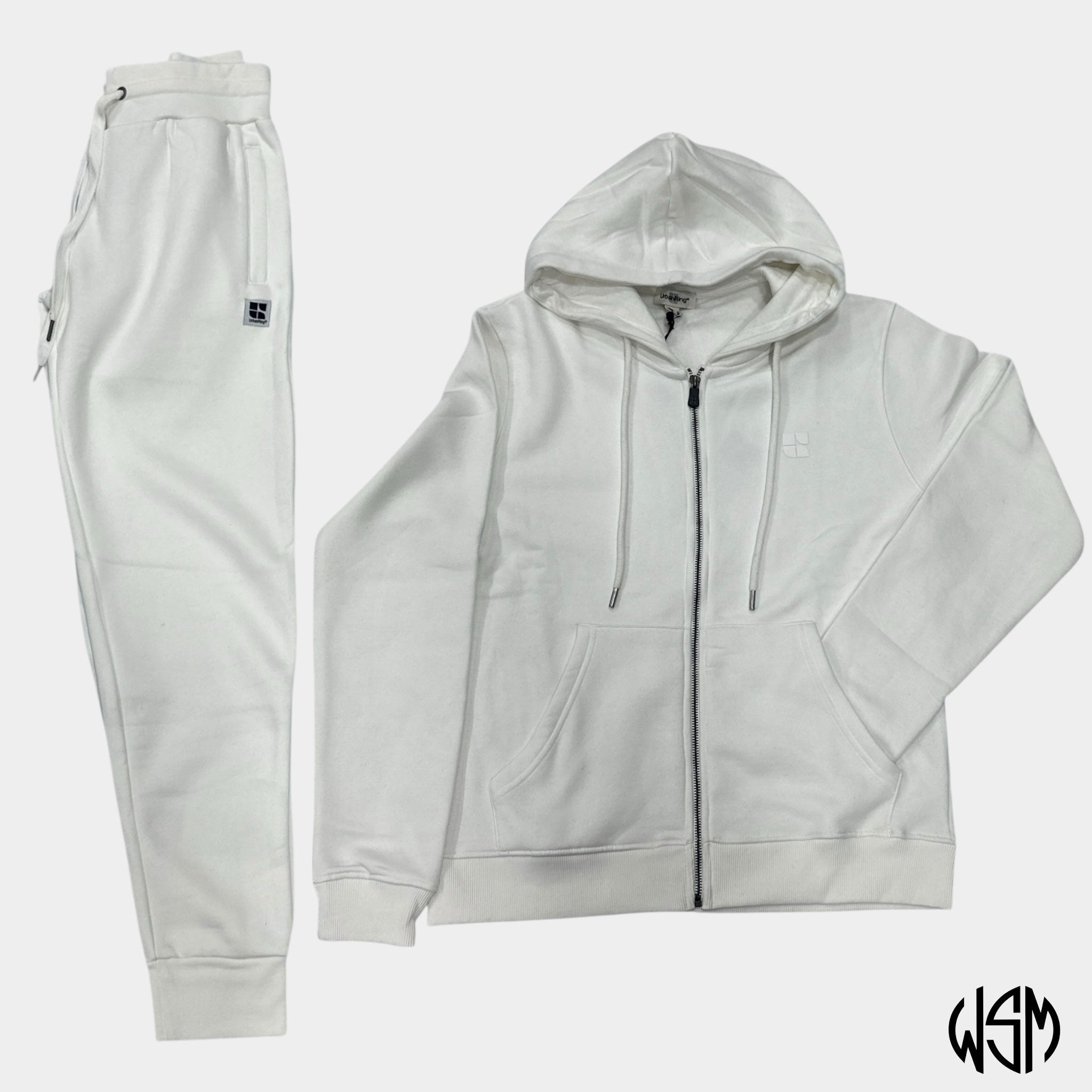 TUTA FELPATA ZIP E CAPPUCCIO URBAN RING