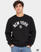 FELPA '47 GIROCOLLO NEW YORK YANKEES IMPRINT BURNSIDE