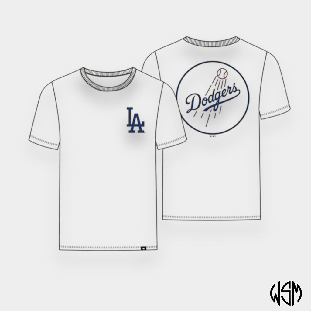 T-SHIRT '47 LOS ANGELES DODGERS BACKER ECHO