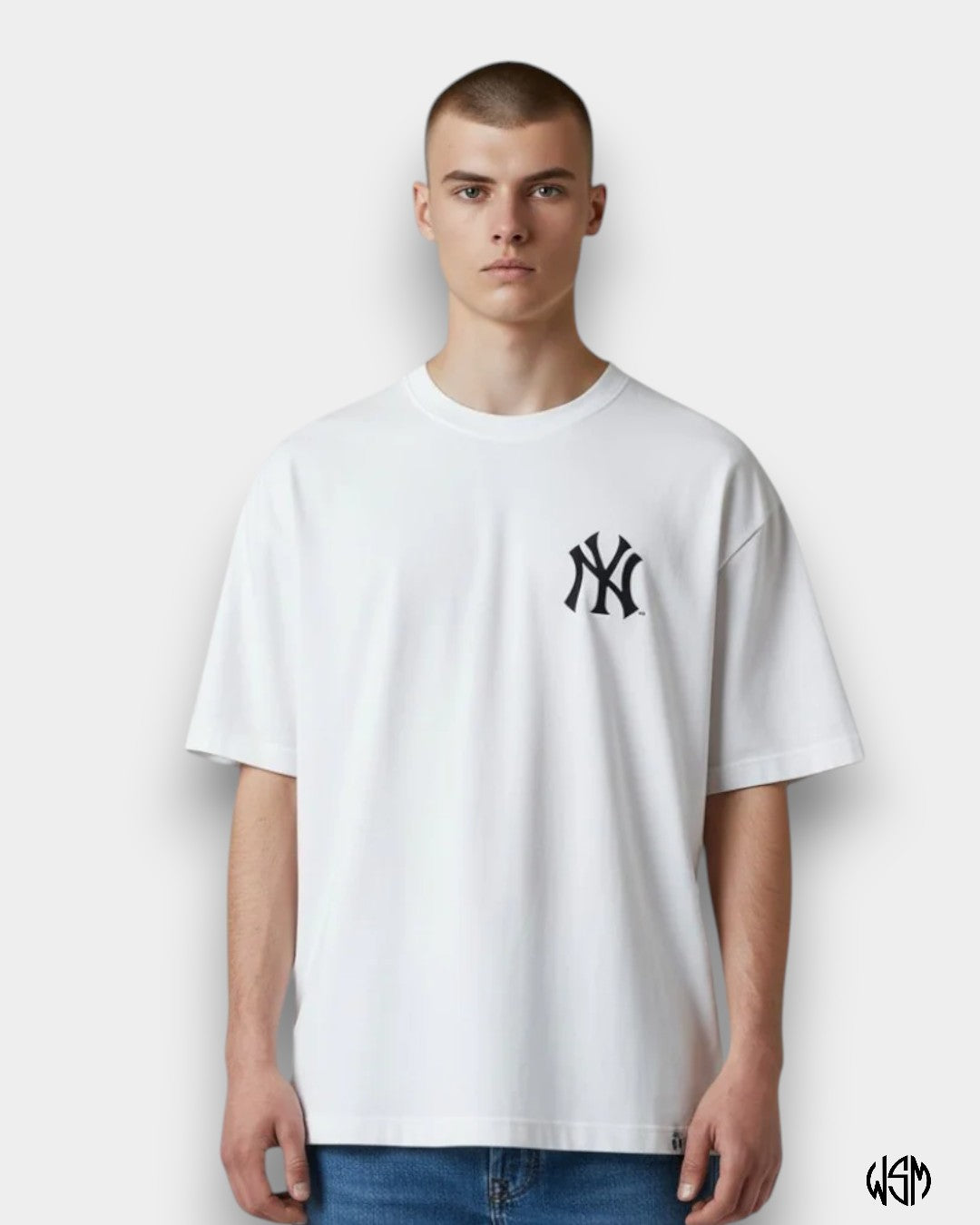 T-SHIRT '47 NEW YORK YANKEES BACKER IMPRINT ECHO